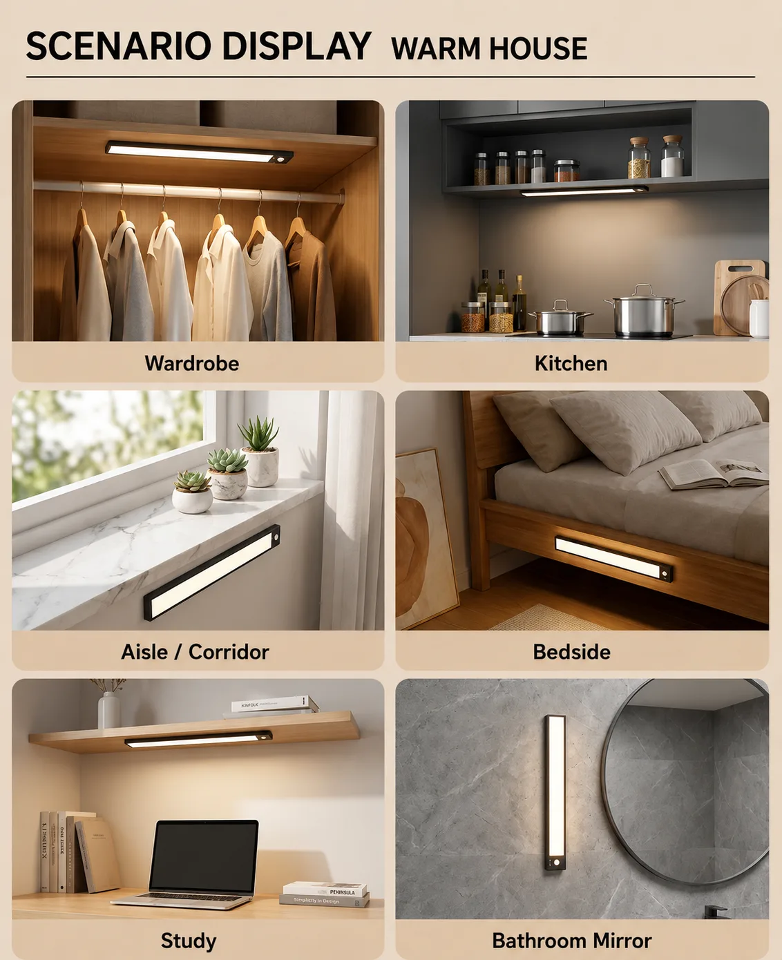 Cabinet & Storage Sensor Lighting